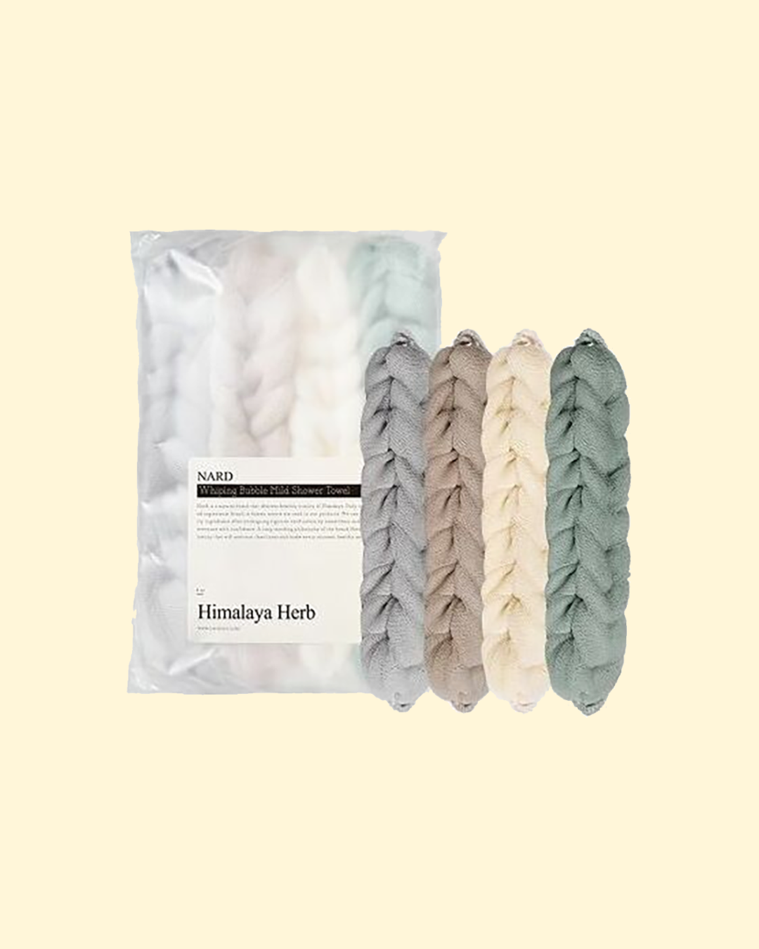 NARD Whiping Bubble Shower Towel
