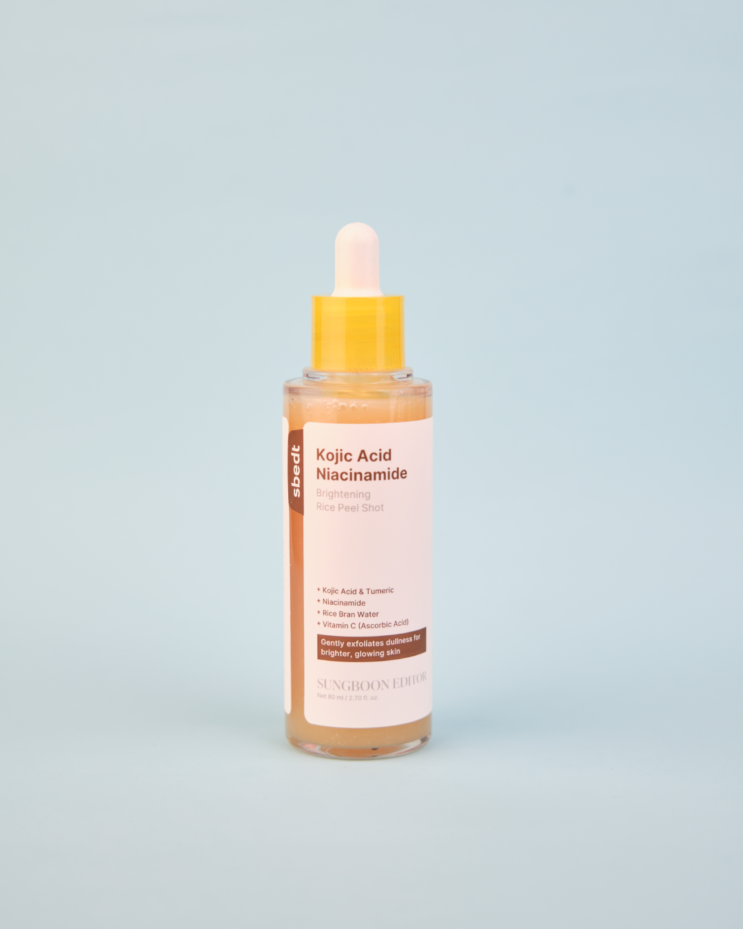 SUNGBOON EDITOR Kojic Acid Niacinamide Brightening Rice Peel Shot