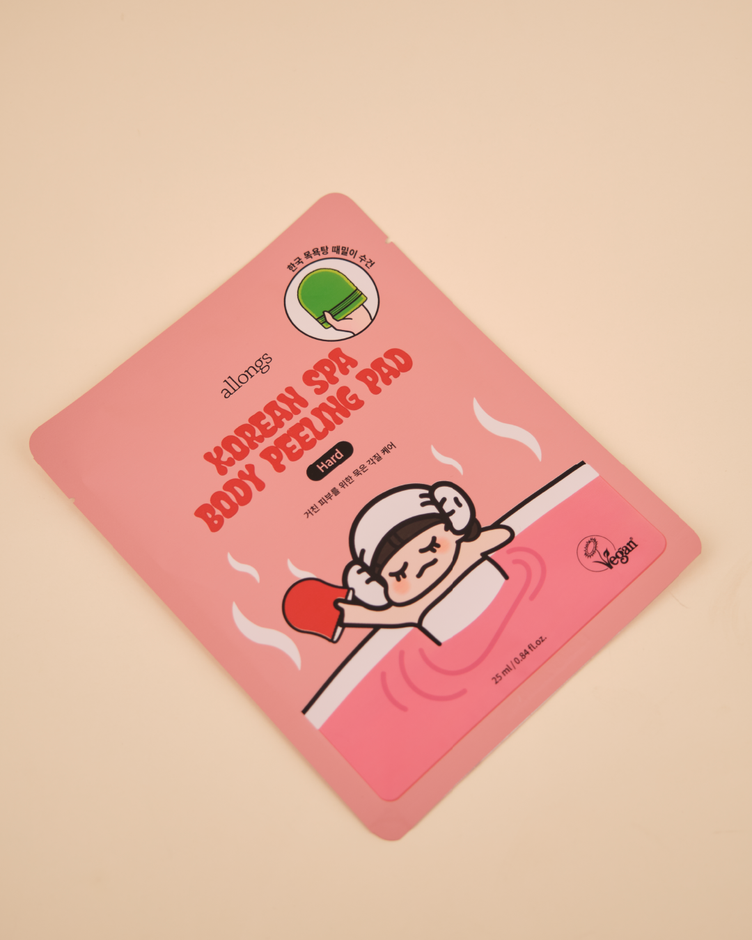 ALLONGS Korean Spa Body Peeling Pad Hard