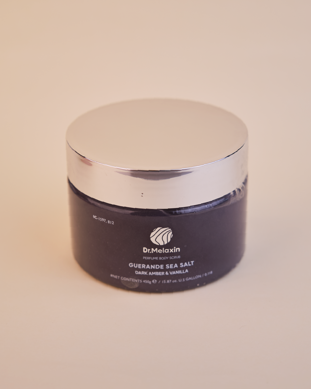 DR.MELAXIN Guerande Sea Salt Perfume Body Scrub (Dark Amber & Vanilla)