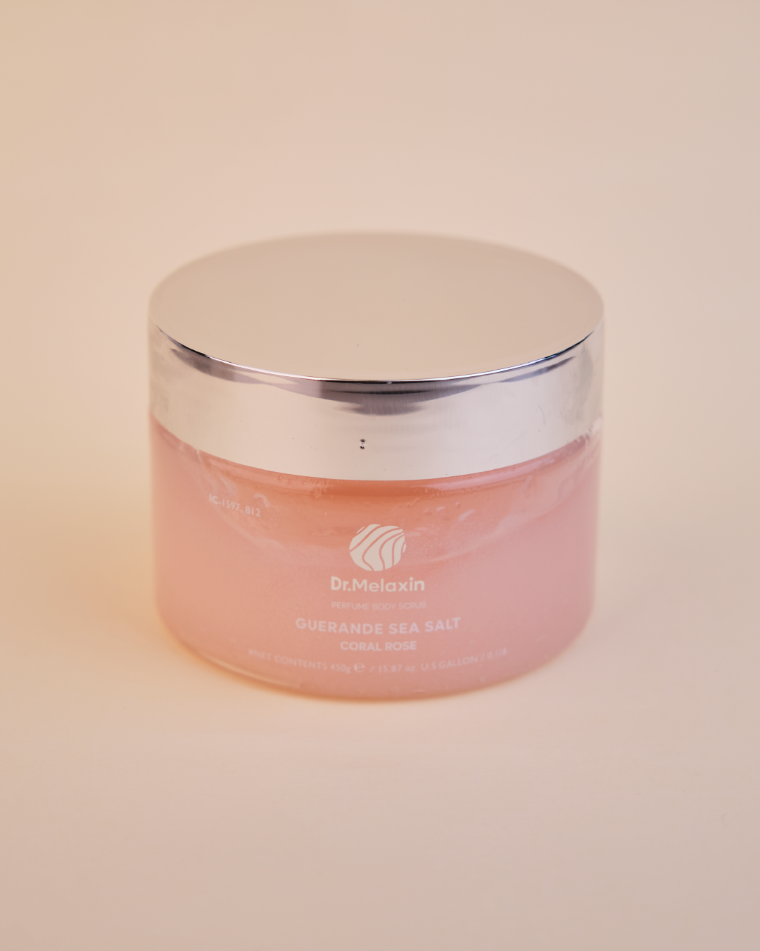 DR.MELAXIN Guerande Sea Salt Perfume Body Scrub (Coral Rose)