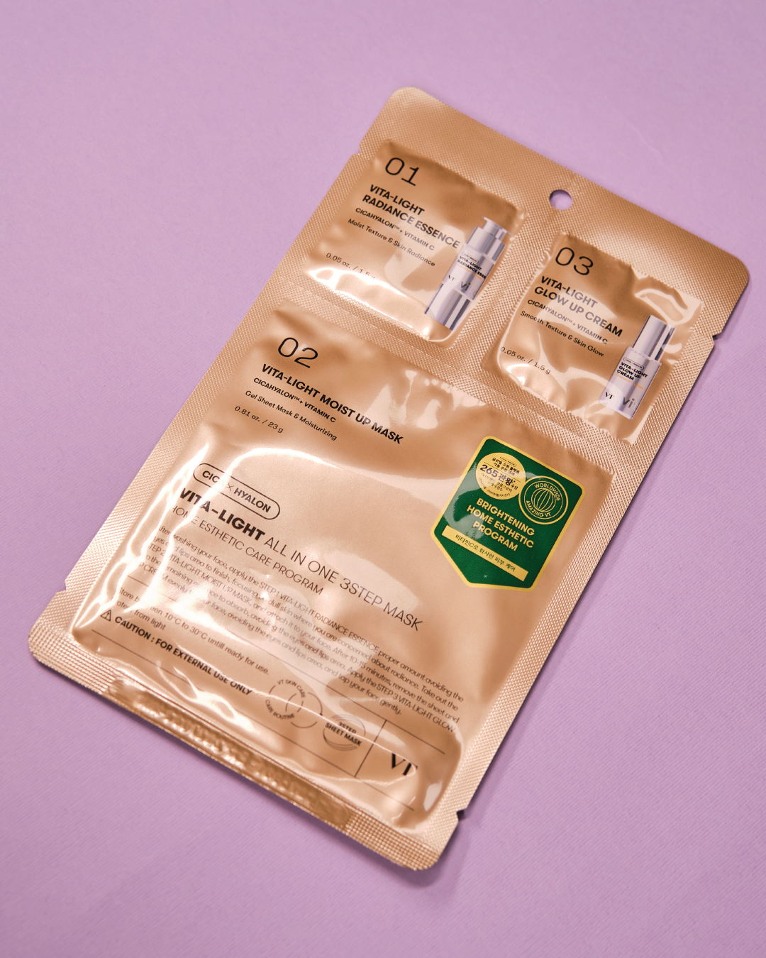 VT COSMETICS Vita Light  All In One  Mask (3 Step)