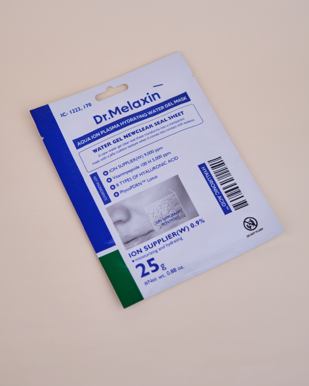 DR.MELAXIN Aqua Ion Plasma Hydrating Water Gel Mask